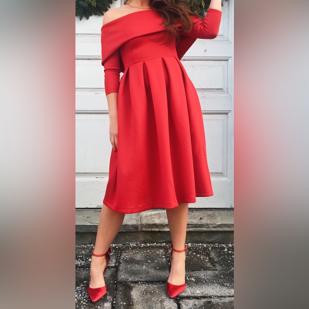 Red ASOS Dress
